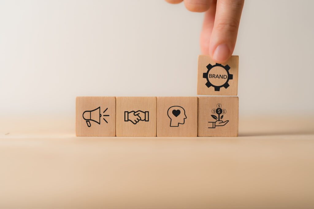 Building blocks of a strong brand identity