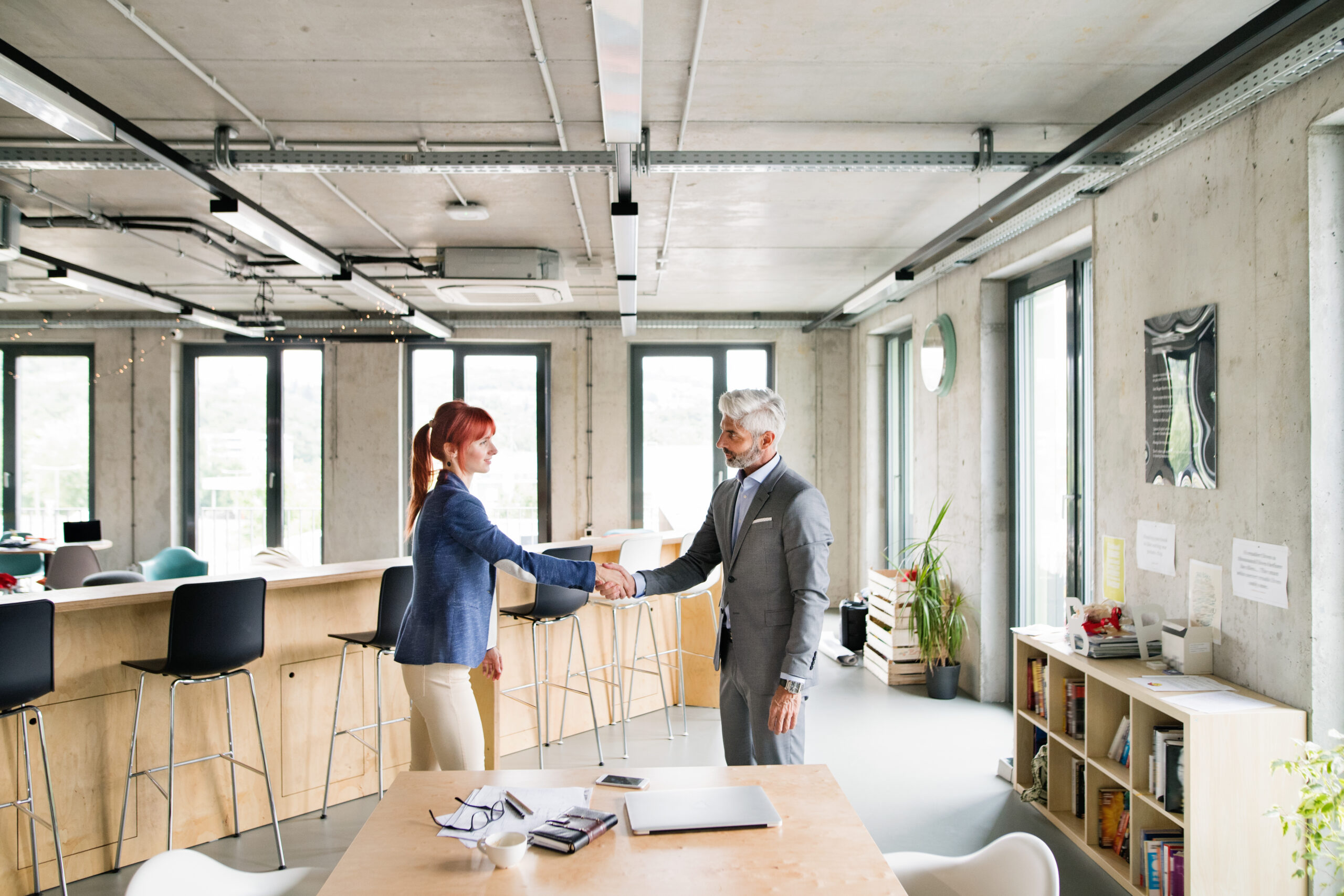 A sales rep getting a promotion