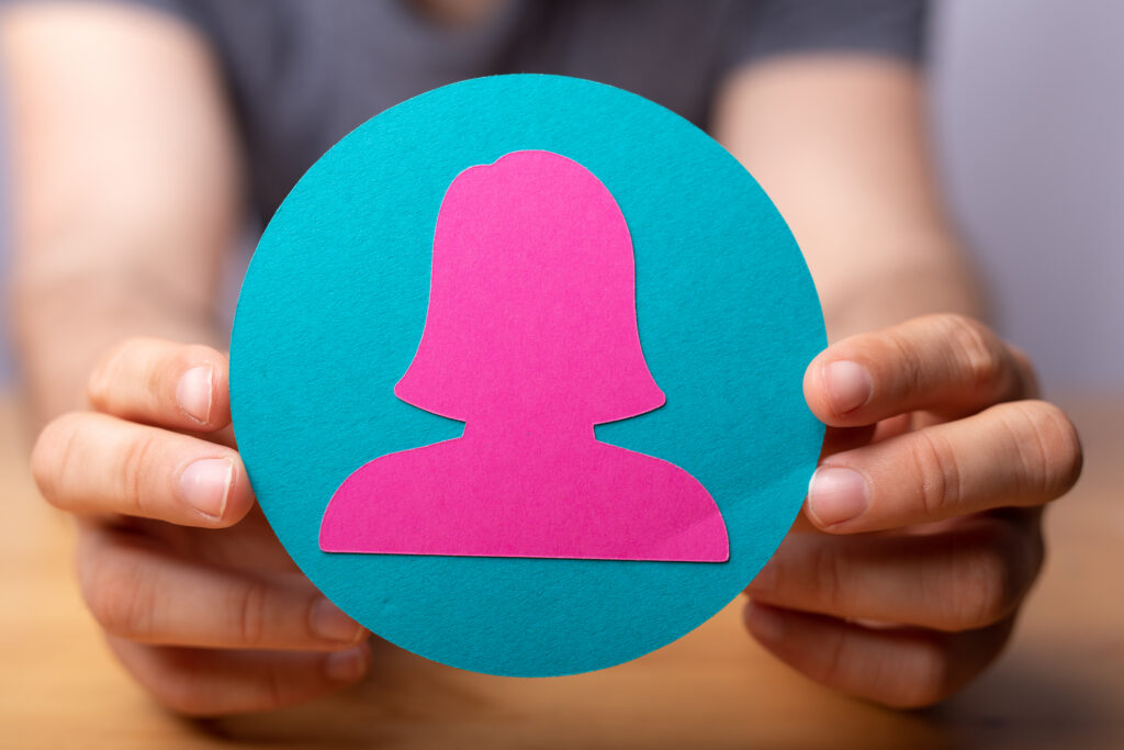 Paper icon symbolizing a brand persona
